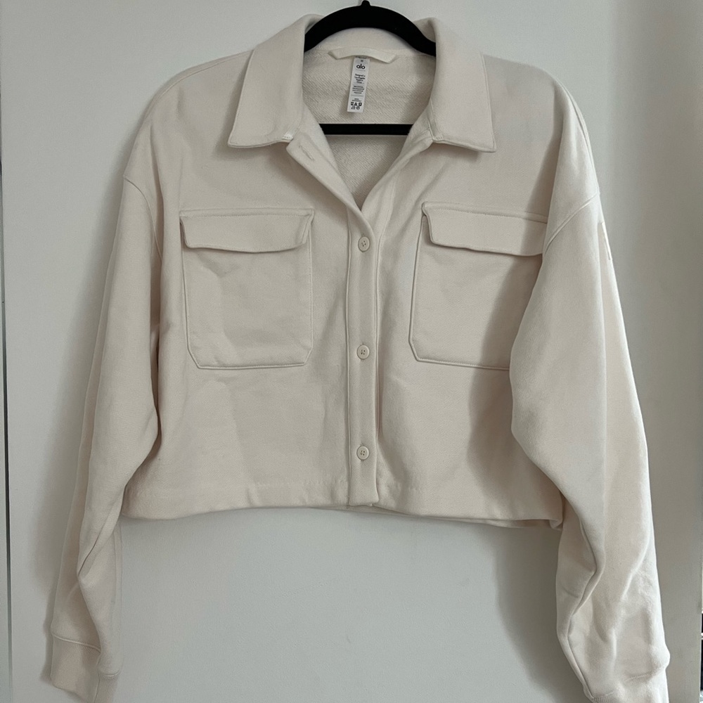 Cropped Alo Shacket